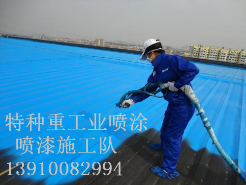 临高包括彩钢瓦喷漆翻新（
